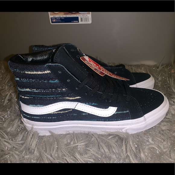 vans sk8 hi italian weave